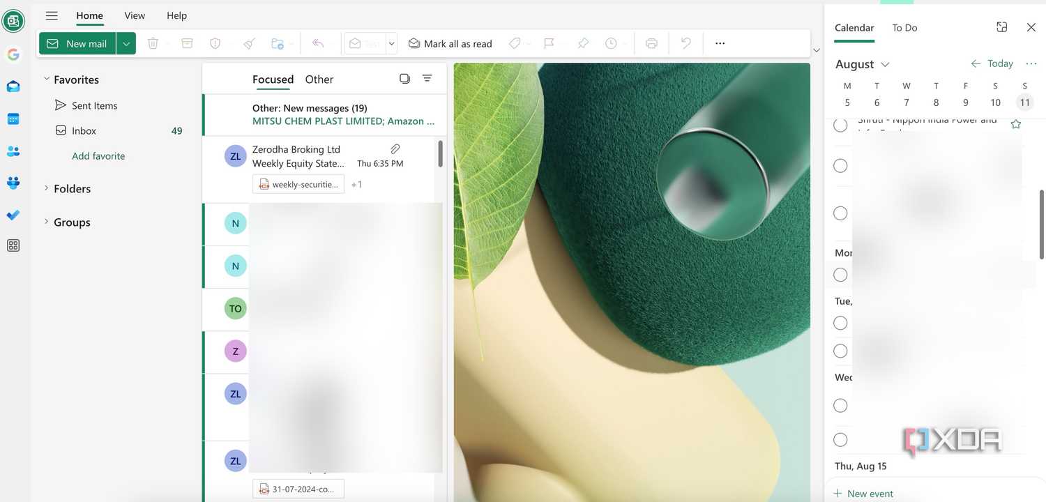 Outlook for Windows wallpaper