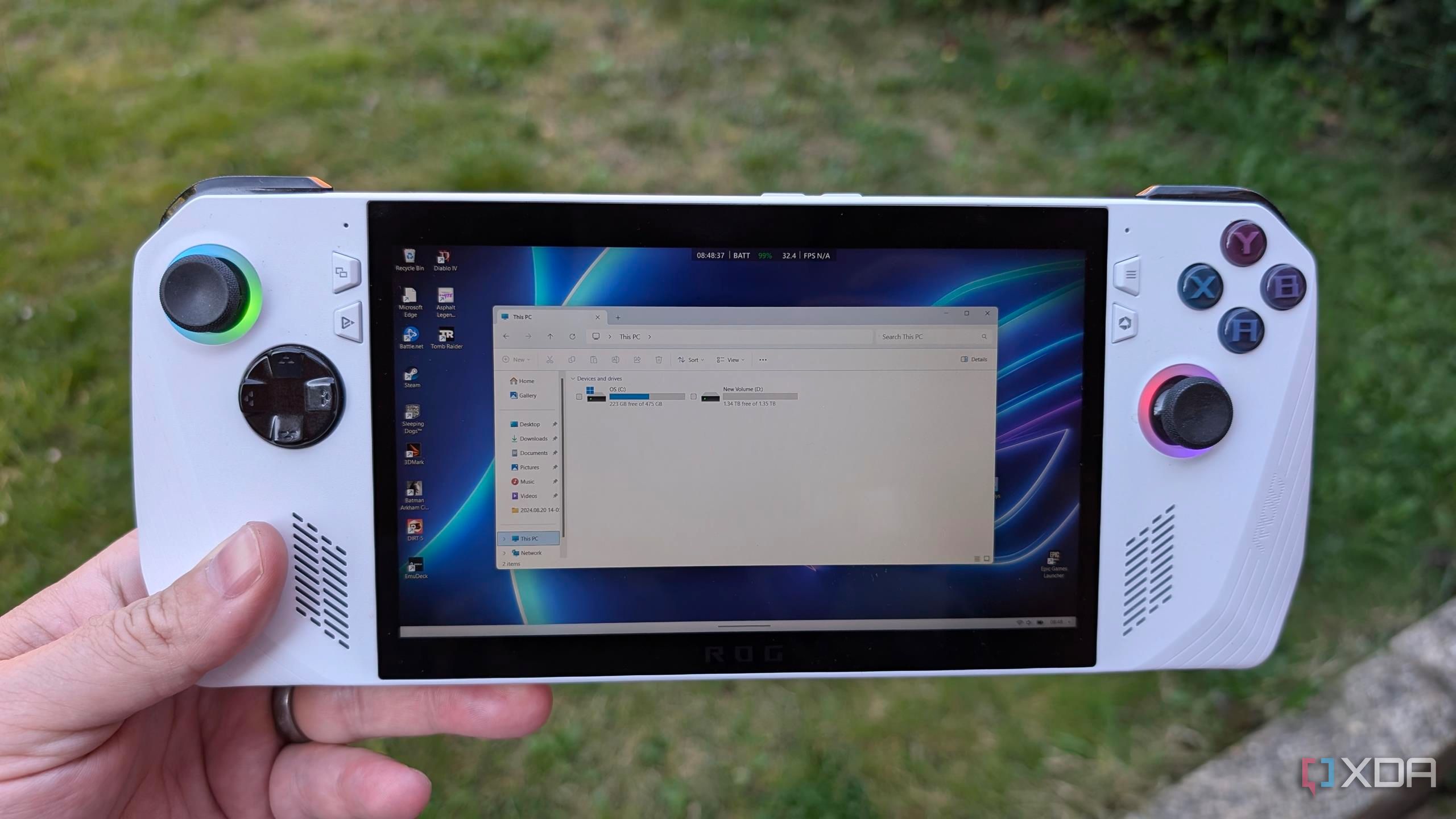 How to upgrade the Asus ROG Ally to a full-size 2280 M.2 SSD