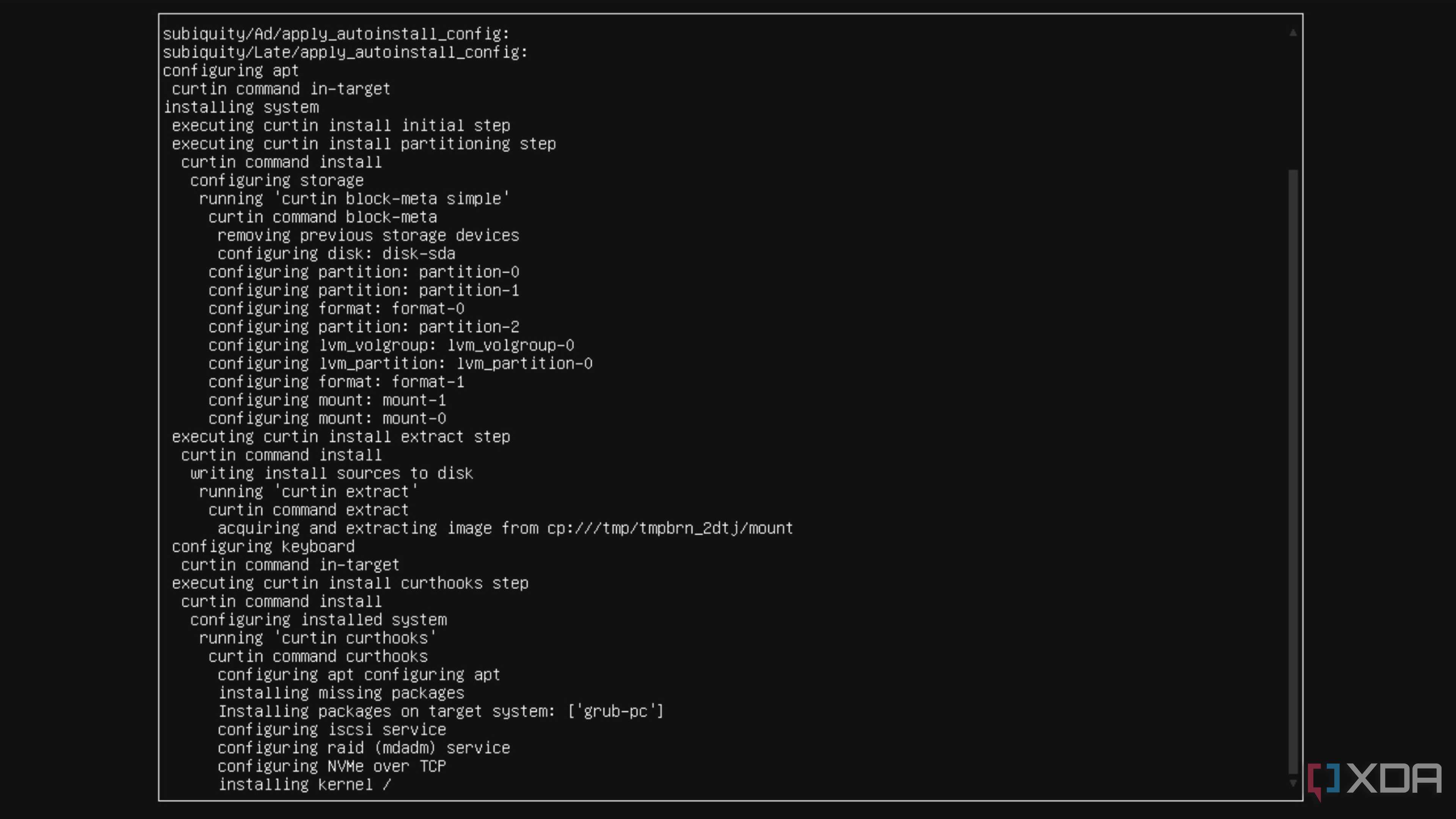 Installing Ubuntu Server on a server machine