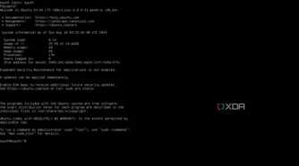 The Ubuntu Server information