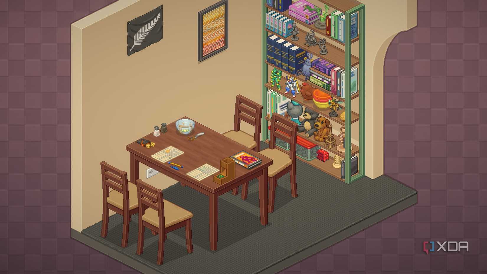 screenshot of unpacking game