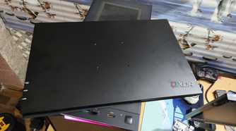 The rear side of the Uperfect UGame K118 portable monitor
