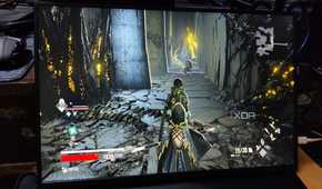 Running Code Vein on the Uperfect UGame K118 portable monitor
