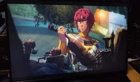 Running Tales of Arise on the Uperfect UGame K118 portable monitor
