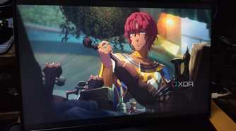 Running Tales of Arise on the Uperfect UGame K118 portable monitor
