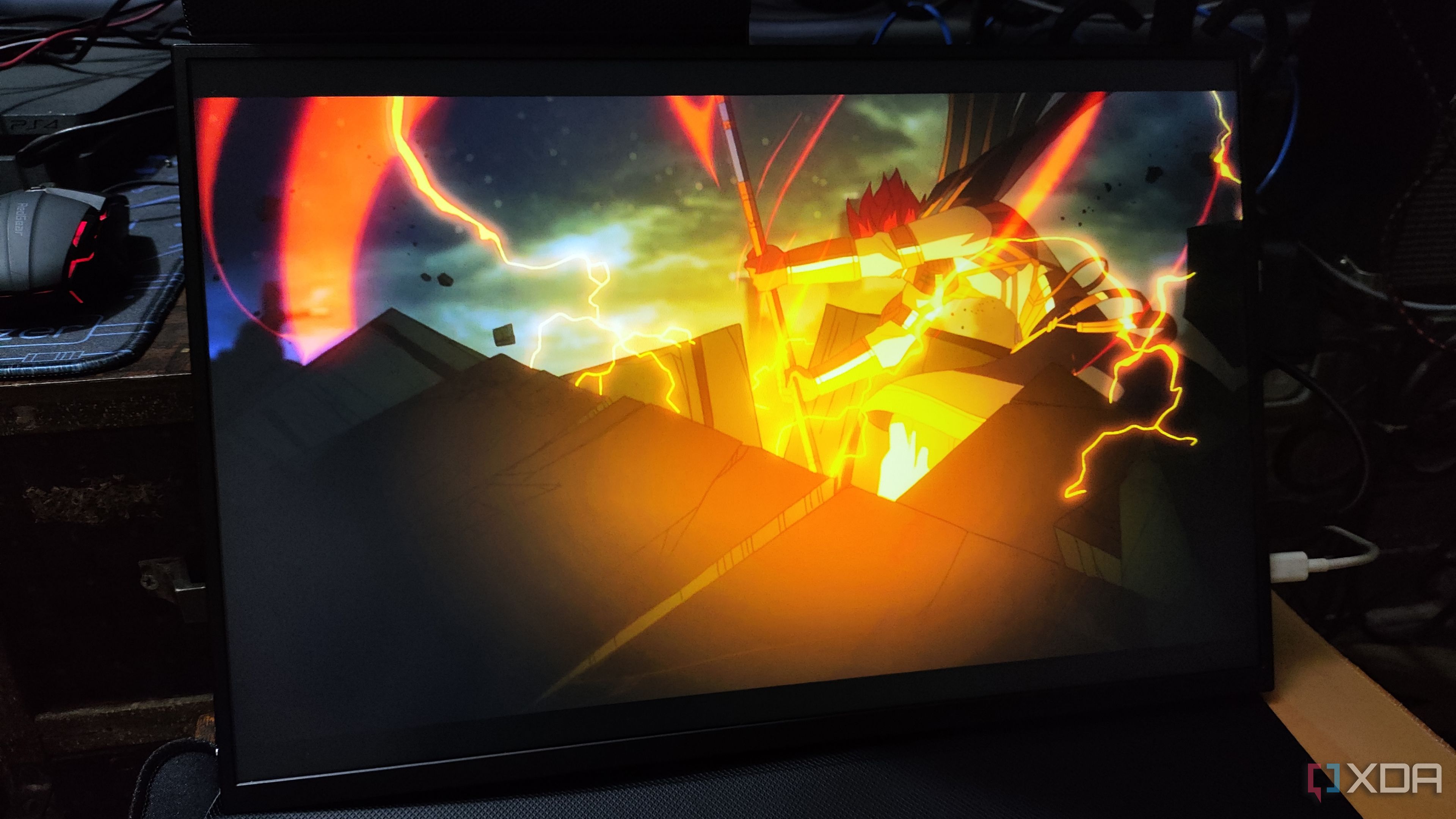 Running Tales of Arise on the Uperfect UGame K118 portable monitor