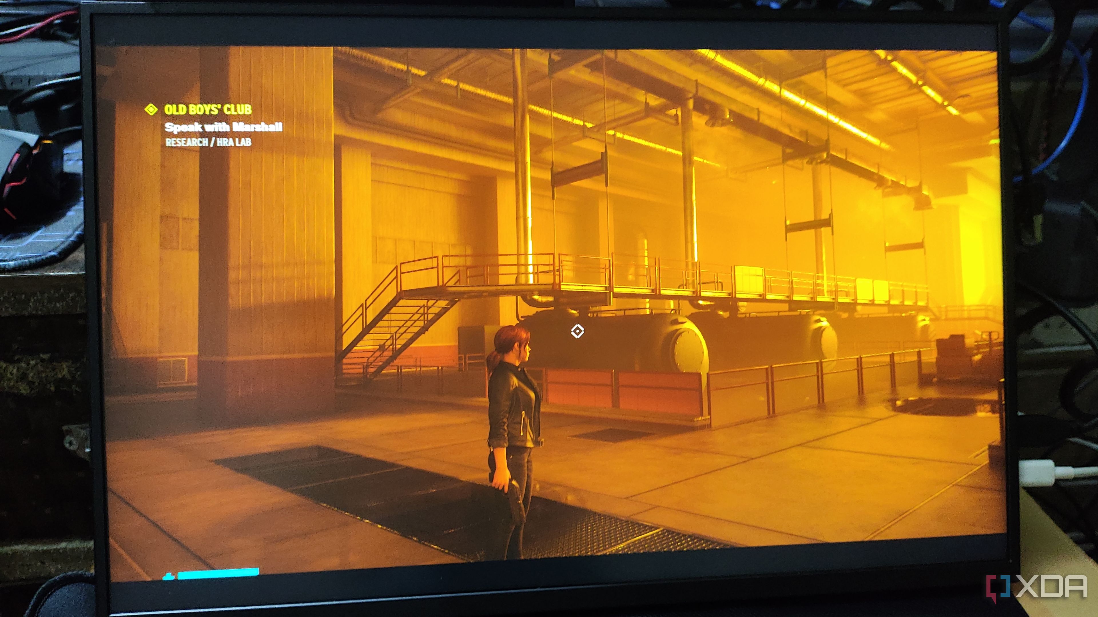 Running Control on the Uperfect UGame K118 portable monitor