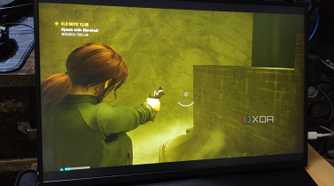 Running Control on the Uperfect UGame K118 portable monitor