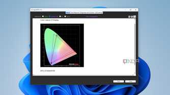 The Adobe RGB coverage of the Uperfect UGame K118