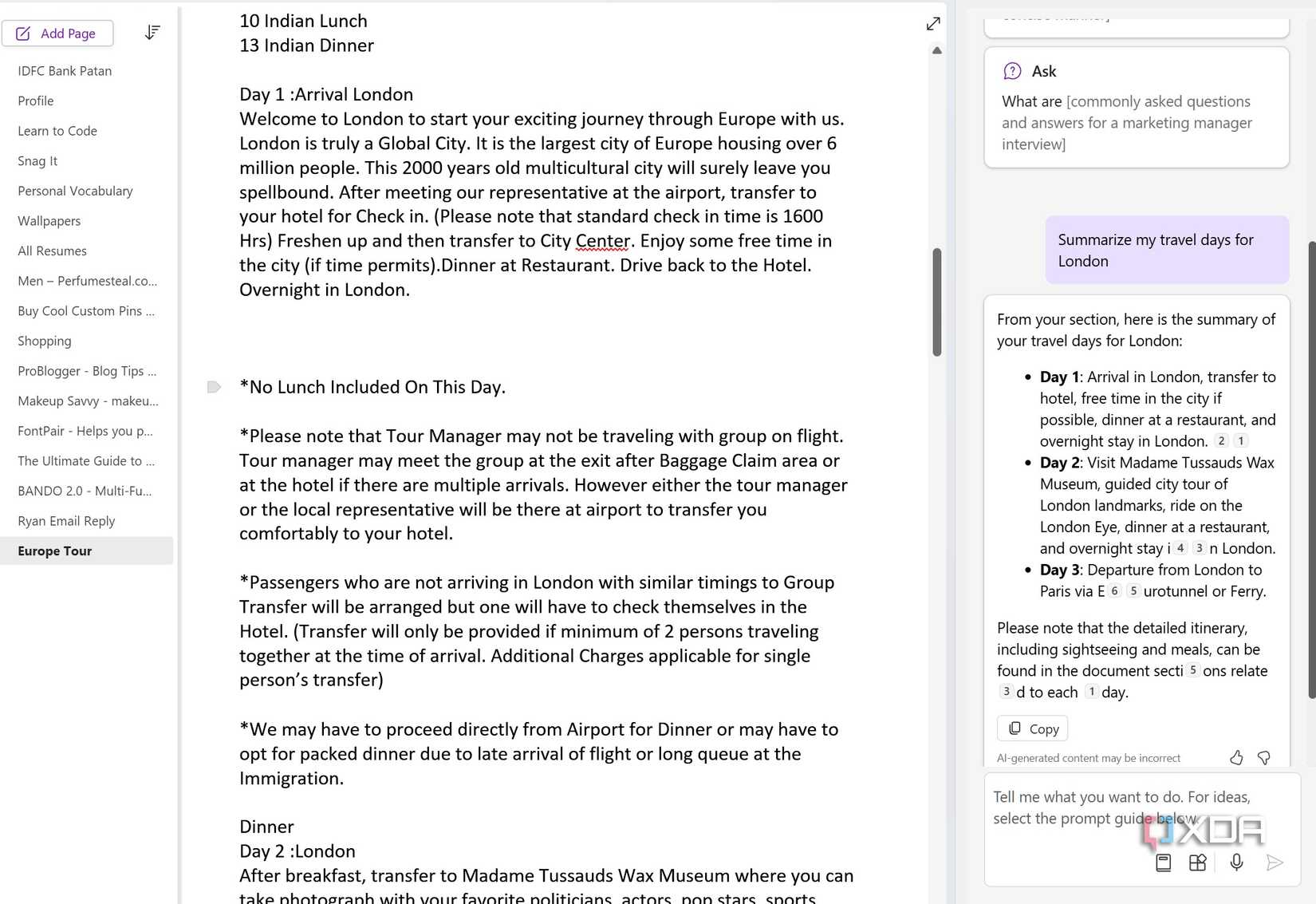 My Copilot in OneNote experiment: Worth the hype or overrated?