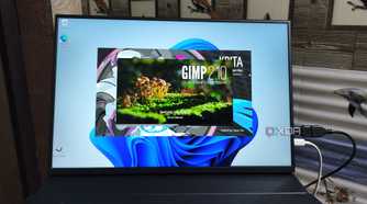 Running Gimp and Krita in a live Windows 11 setup