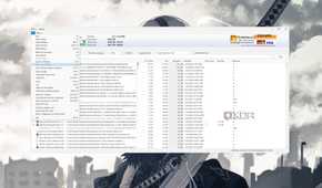 The WizTree UI with the File tab open