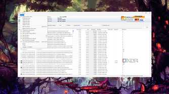 The WizTree UI with the Options tab expanded