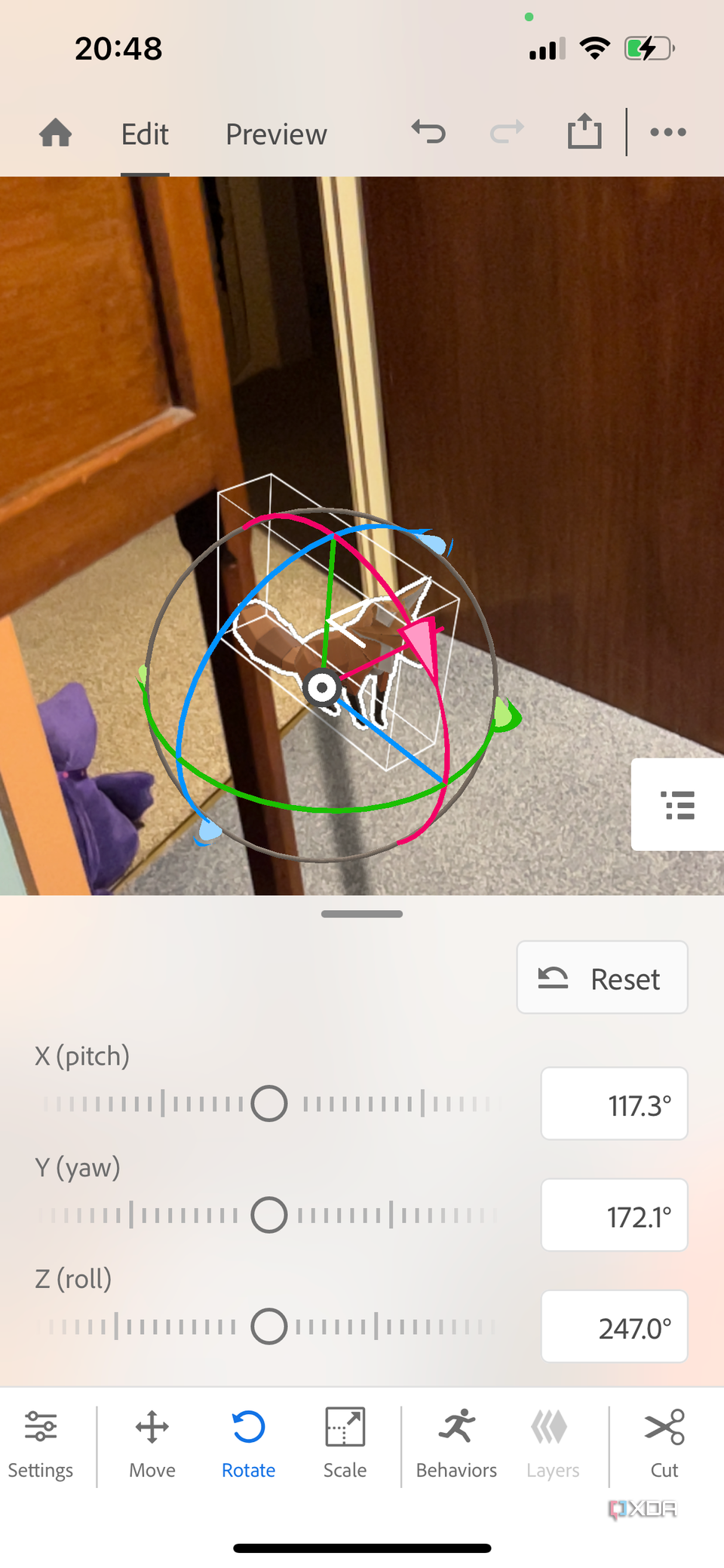 Adobe-Aero-Edit-AR