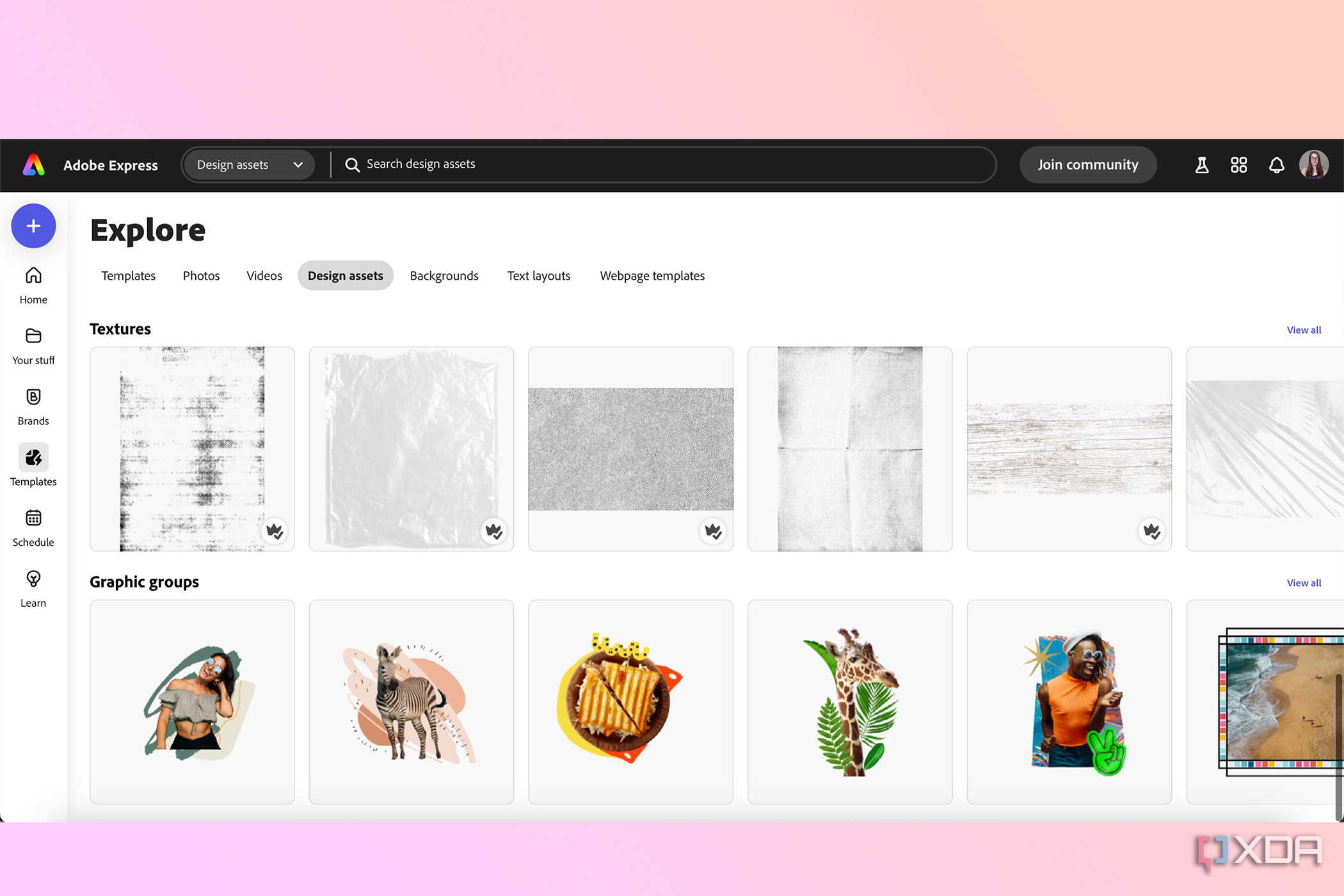 I tried Adobe Express for free, and I think the premium upgrade is worth it