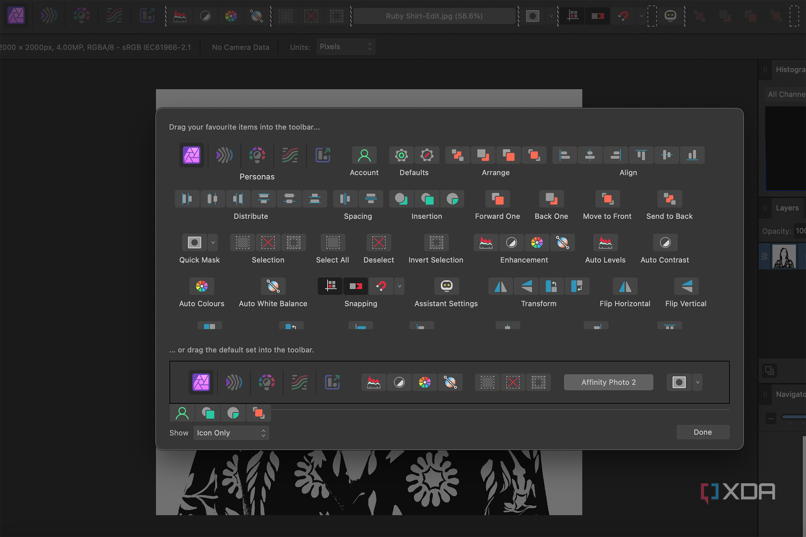 Affinity Control Panel 8 best tips for Affinity users switching from Photoshop