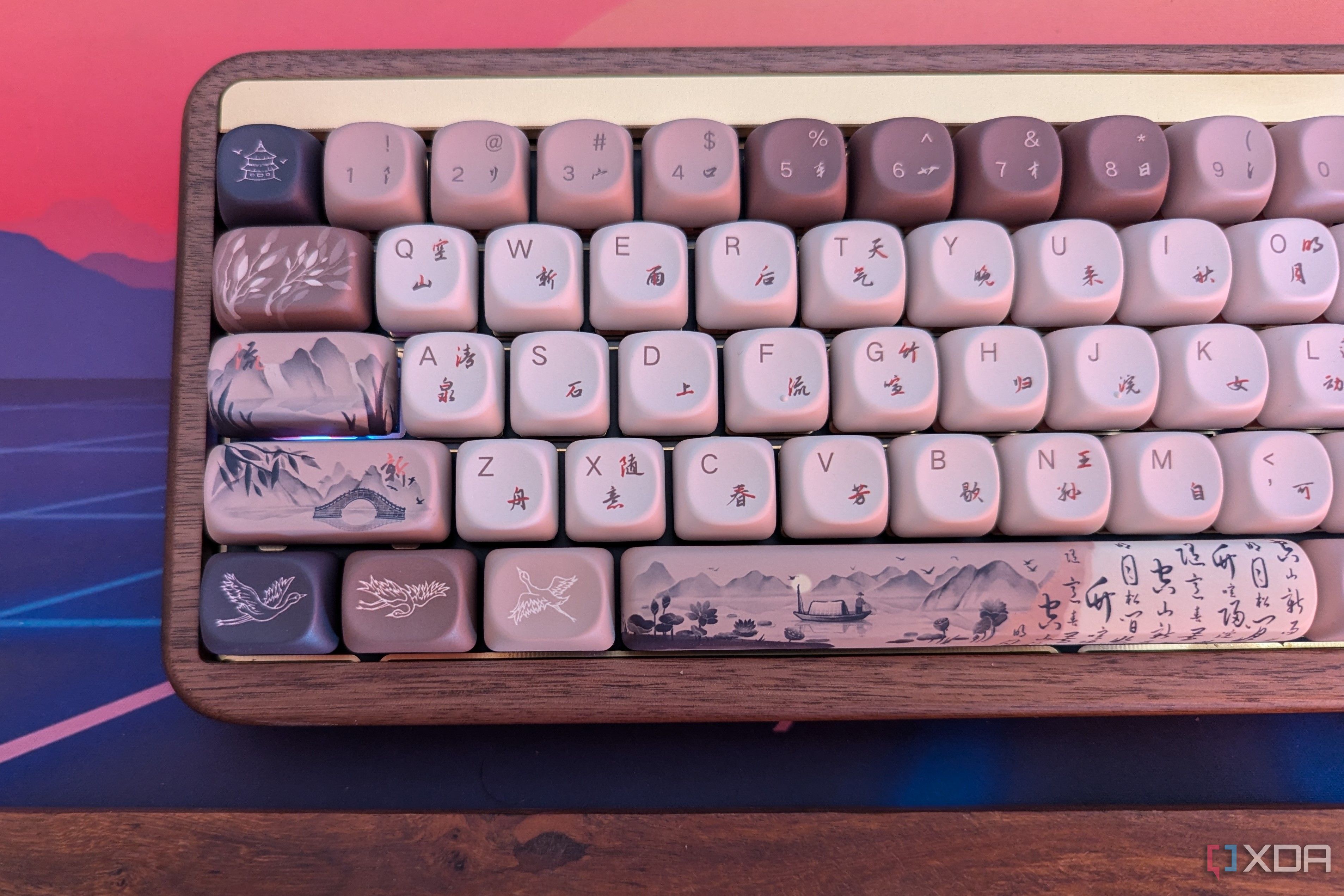 I finally tried a wooden keyboard for a face-off with all my other ...