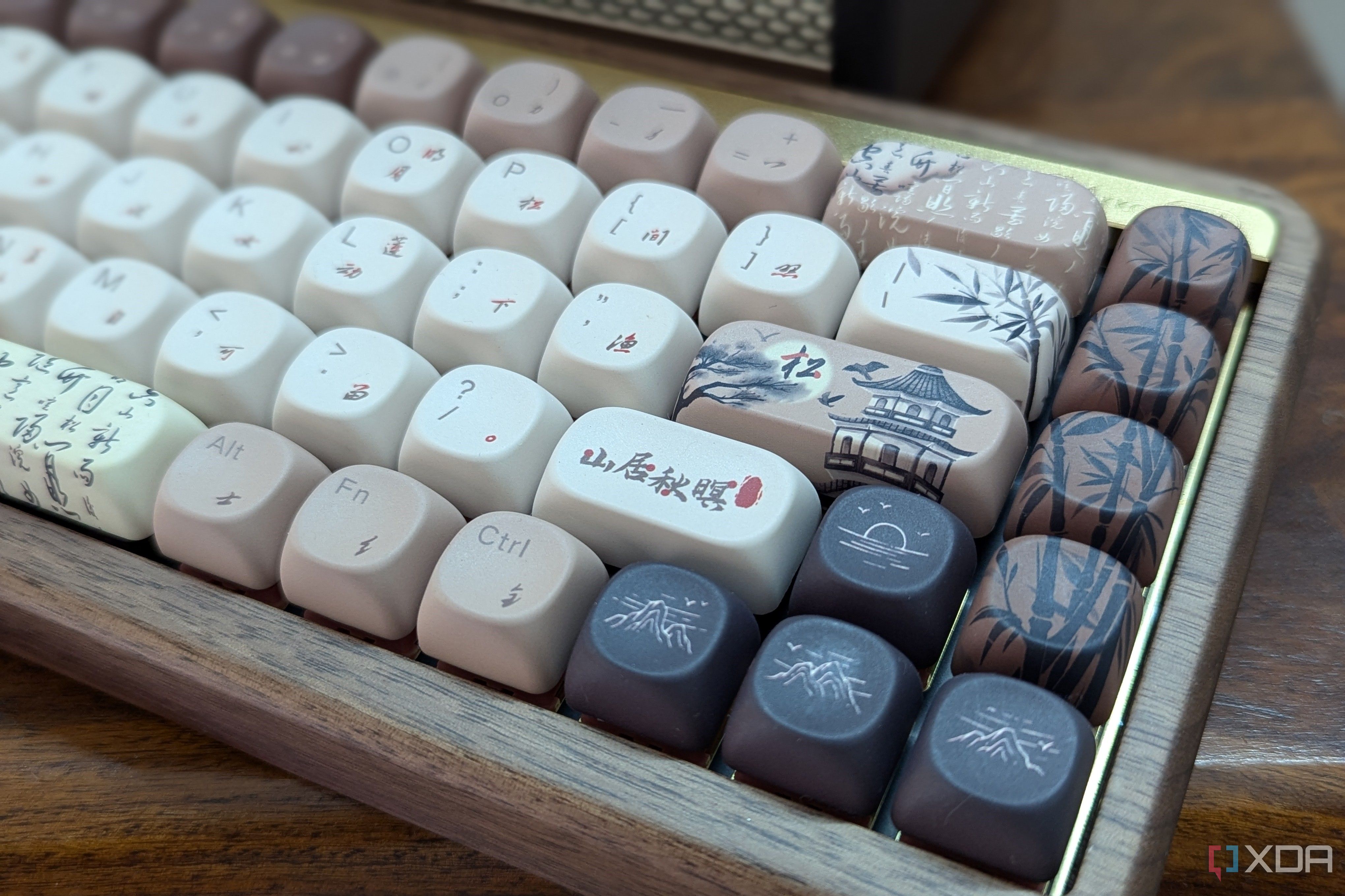 I finally tried a wooden keyboard for a face-off with all my other ...