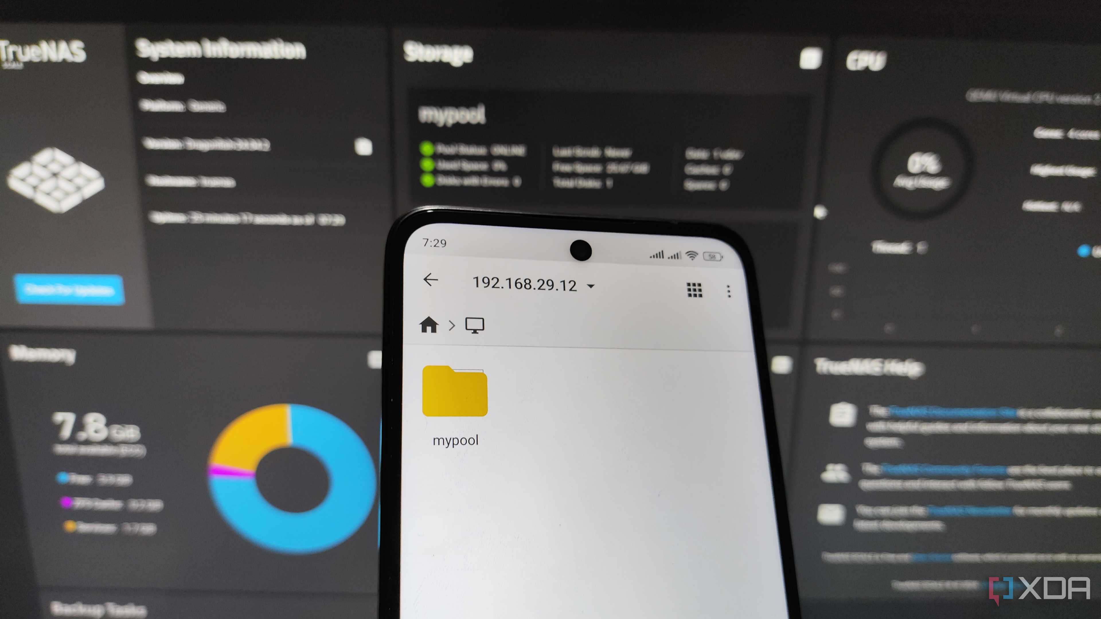 Accessing a TrueNAS Scale SMB share from an Android device