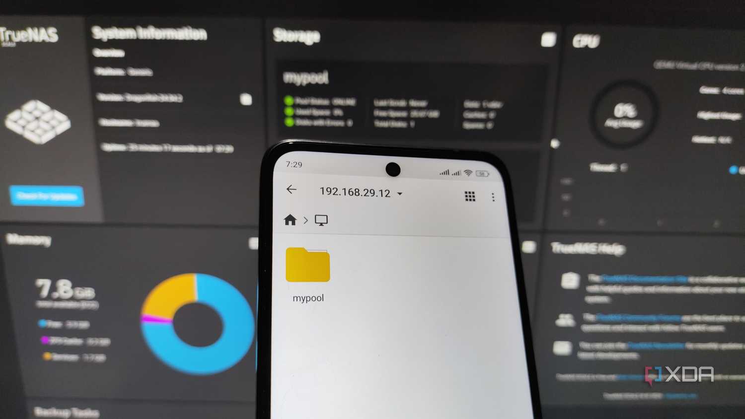 Accessing a TrueNAS Scale SMB share from an Android device