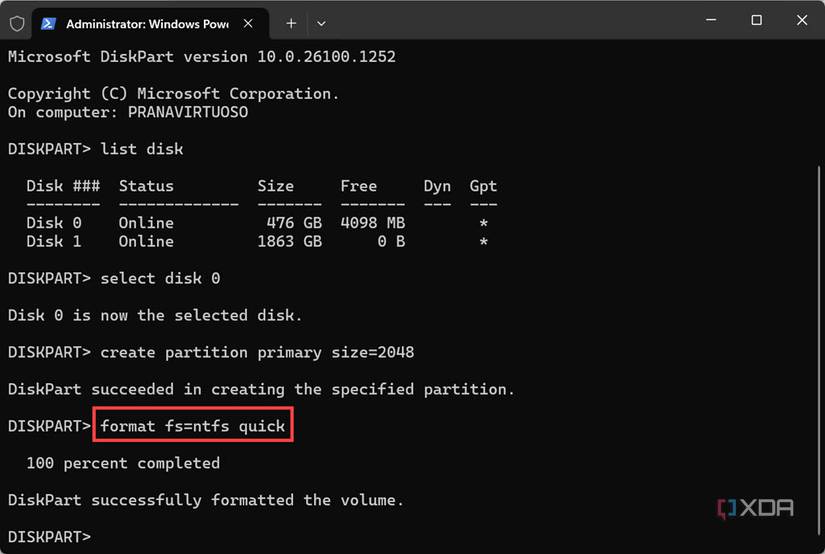 Why you should utilize DiskPart on Windows, and how to use it
