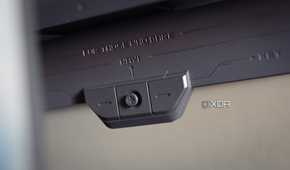 The navi-key of the ASUS ROG PG32UCDP.