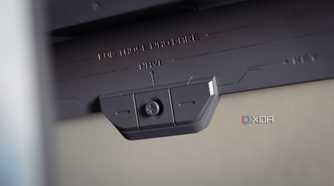 The navi-key of the ASUS ROG PG32UCDP.