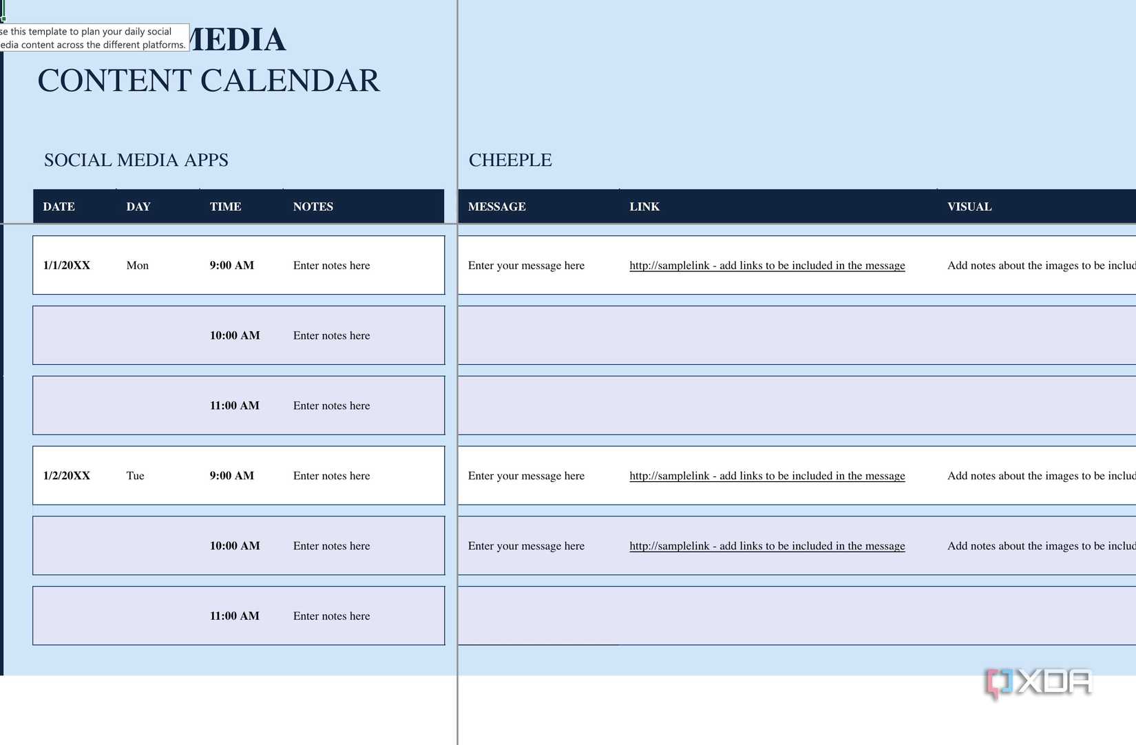 professional excel templates free