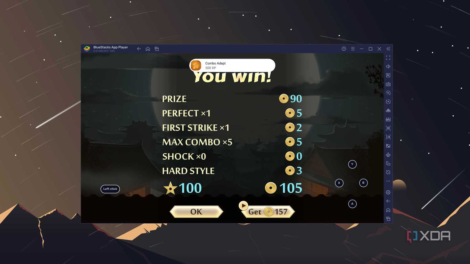 Running Shadow Fight 2 on BlueStacks