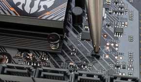 image showing the clearing of motherboard cmos by jumping clrtc pins