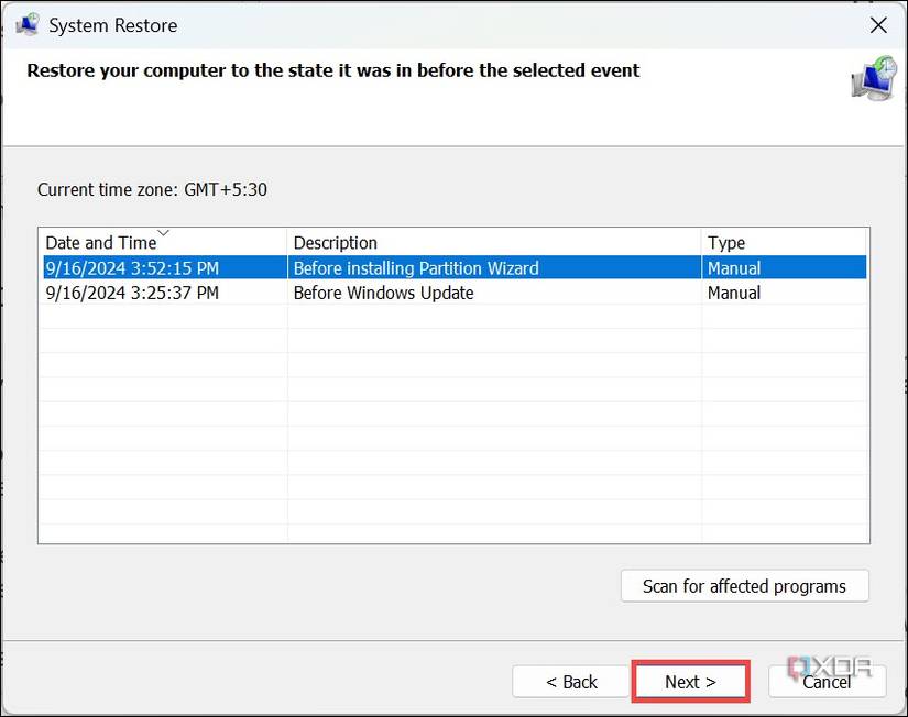 How to create and utilize restore points on Windows