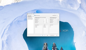 ClickMonitorDDC settings showing command-line arguments associated with a combination of key presses and mouse wheel scrolls