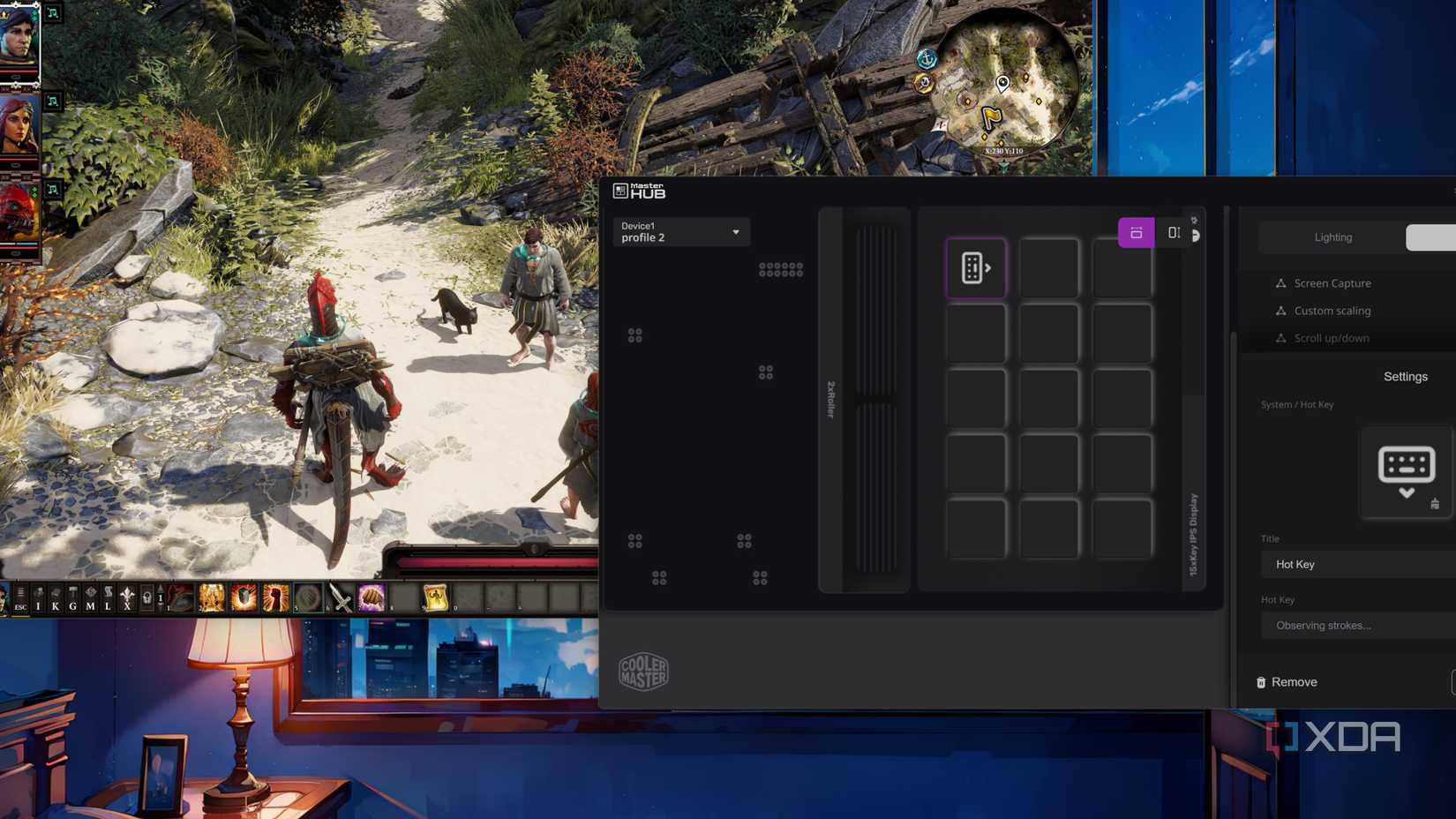 Configuring the Cooler Master MasterHUB via the official companion app
