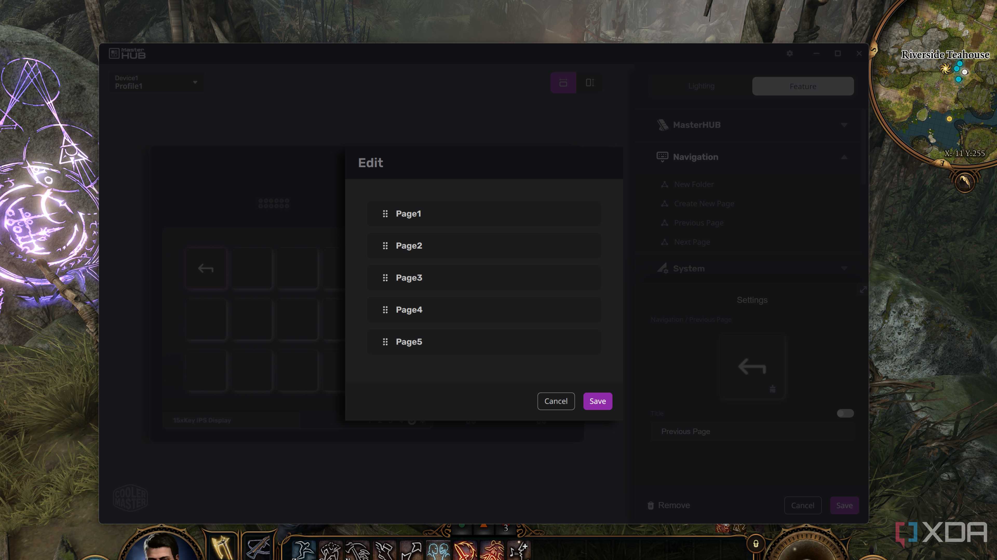 Configuring the Cooler Master MasterHUB via the official companion app