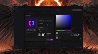 Adding an Icon to the button in the Cooler Master MasterHUB app