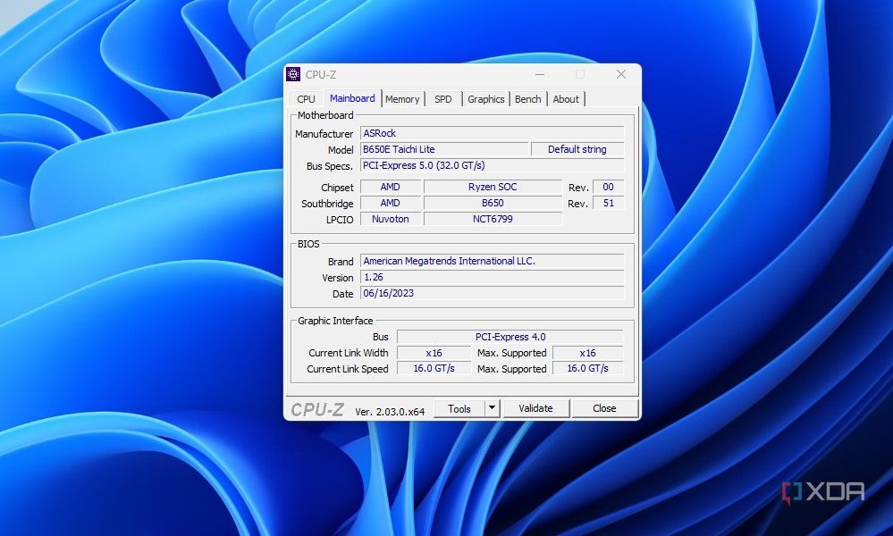 cpu-z-mainboard-tab-2