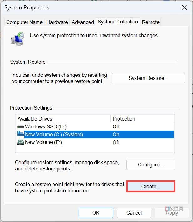 Restore Buttoin How to create and utilize restore points on Windows