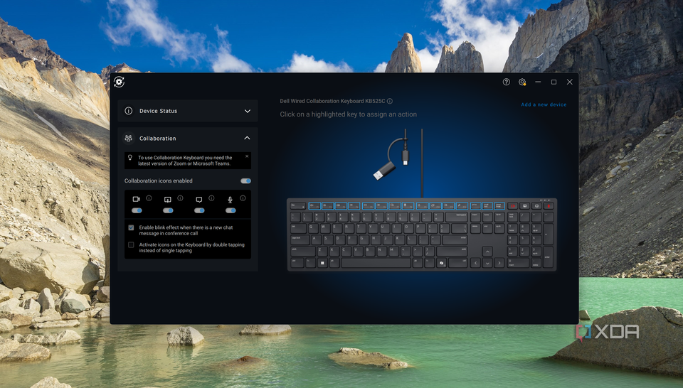 Dell Wired Collaboration Keyboard review: Video conferencing macros on ...