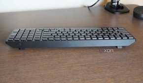 The back of the Dell KM555 keyboard.
