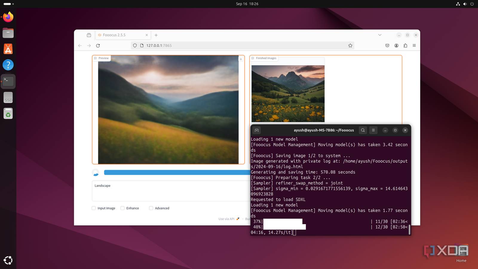 Running Fooocus on Ubuntu
