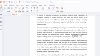 Screenshot showing Foxit PDF Viewer reader