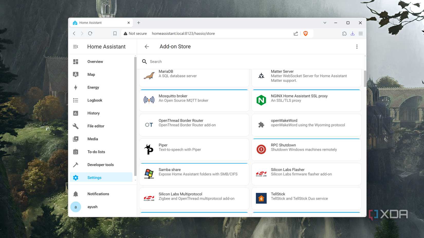 Asistent Pc 4 self-hosted services I run on the same mini PC as Home Assistant
