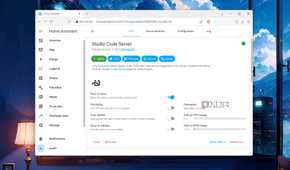 Running the Studio Code Server add-on inside the Home Assistant UI
