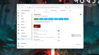 Running the Node-RED add-on inside the Home Assistant UI
