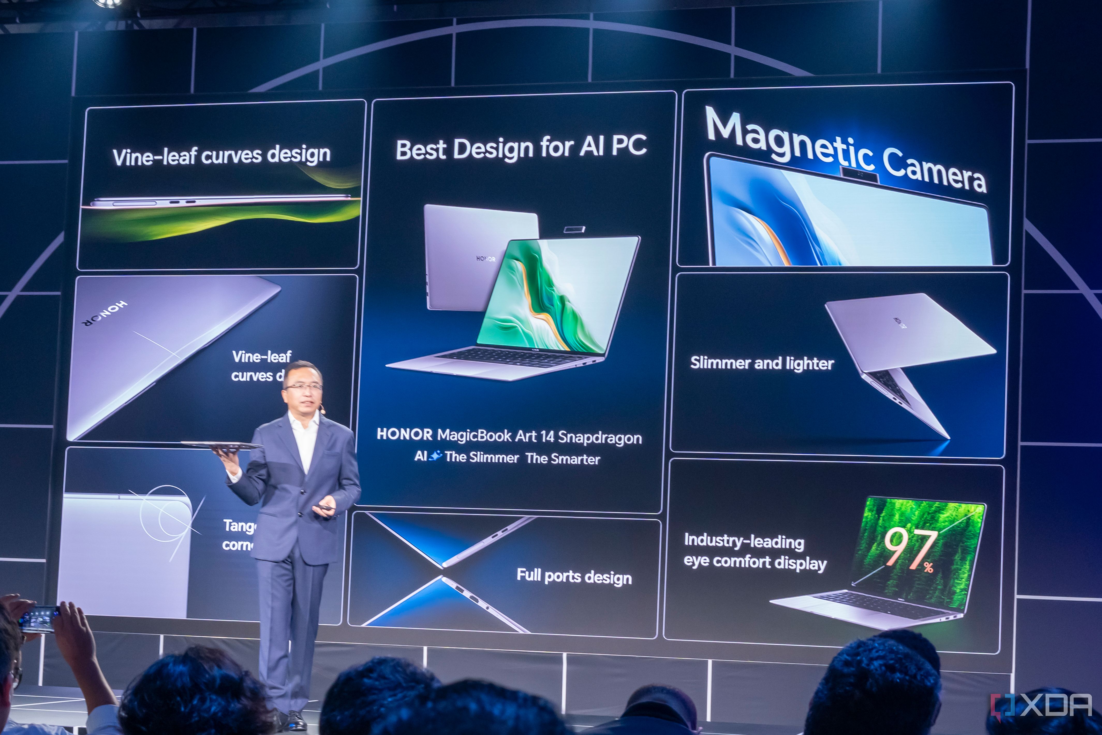 Honor's MagicBook Art 14 comes with Snapdragon X processors, too