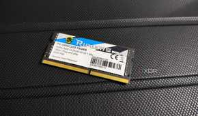 A 16GB RipJaws SODIMM memory module
