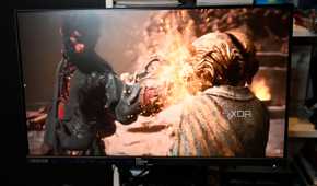 Shot of main character in Black Myth: Wukong on Lenovo Legion R25-30f