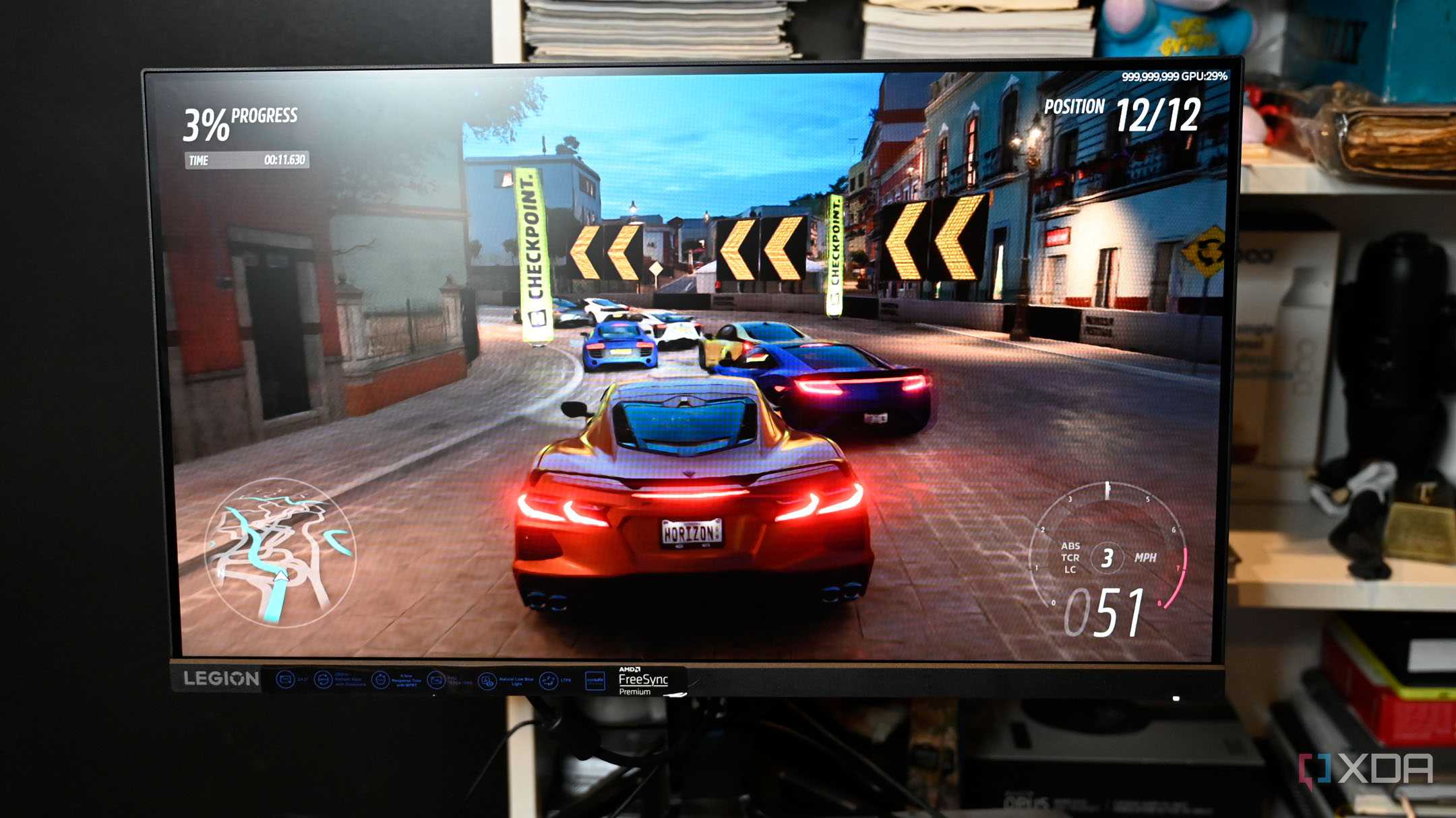 Gameplay from Forza Horizon 5 on Lenovo Legion R25-30f