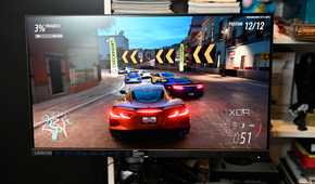 Gameplay from Forza Horizon 5 on Lenovo Legion R25-30f