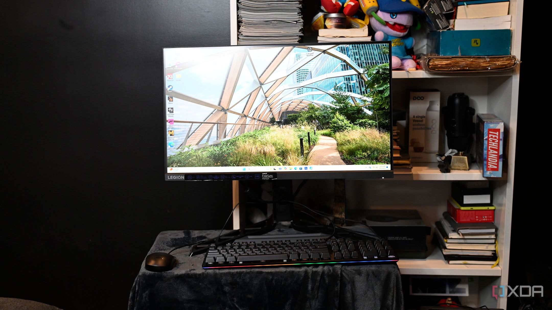 Lenovo Legion R25-30f review: A gaming monitor that goes hard on